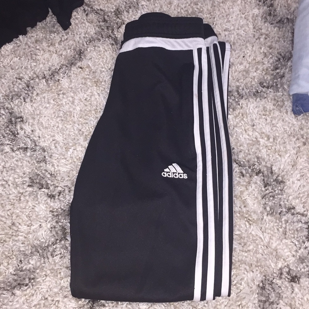Black adidas pants